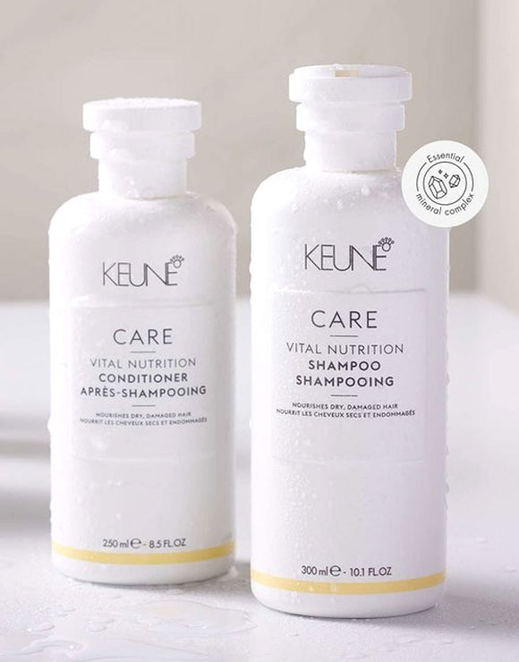 Keune Vital Nutrition Shampoo & Conditioner for Dry/Damaged Hair (DZ17531)