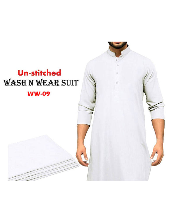 Unstitched Wash N Wear Men's Shalwar Kameez (DZ11103)