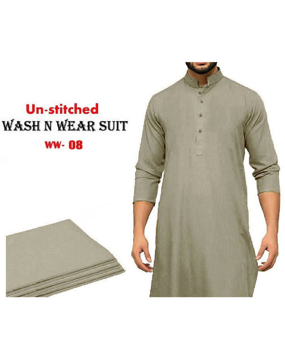 Unstitched Wash N Wear Men's Shalwar Kameez (DZ11916)