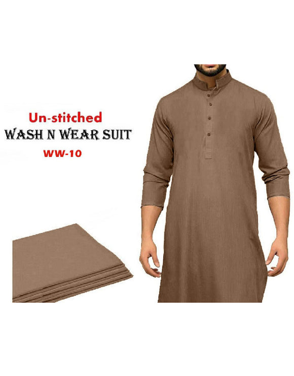 Unstitched Wash N Wear Men's Shalwar Kameez (DZ11917)