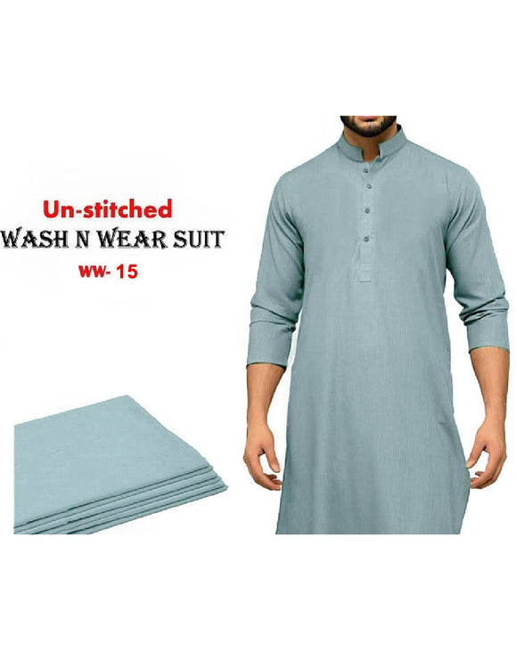 Unstitched Wash N Wear Men's Shalwar Kameez (DZ13116)
