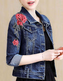 Stylish Blue Denim Jacket for Women (DZ13533)