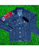 Stylish Blue Denim Jacket for Women (DZ13533)