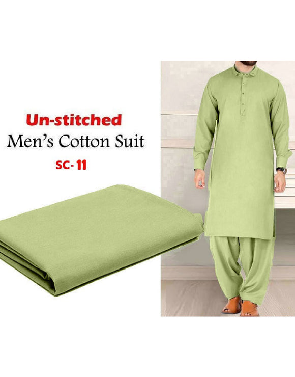 IB Swiss Fashion Soft Egyptian Cotton Unstitched Men's Shalwar Kameez (DZ13714)