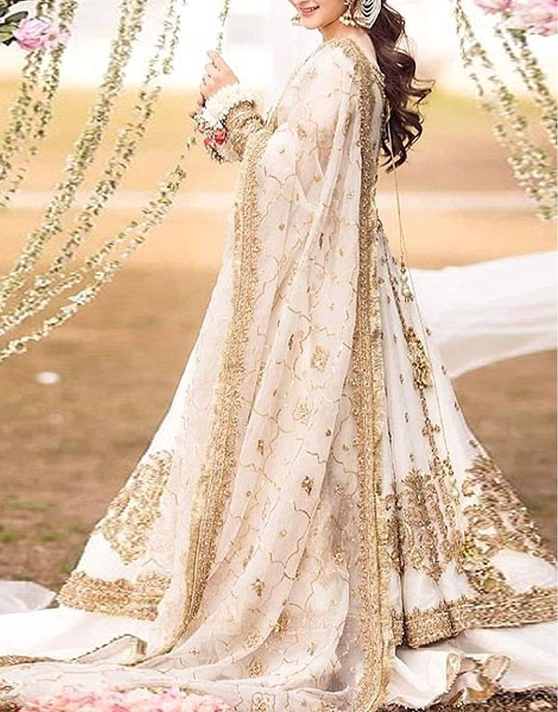 Dulhan white dress best sale