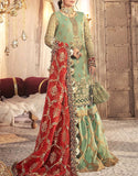 Embroidered Masoori Bridal Dress with Embroidered Organza Dupatta (DZ14548)