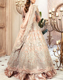 Luxurious 3D Handwork & Embroidered Net Bridal Maxi Dress (DZ14769)