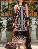 Luxury Embroidered EID Lawn Dress with Digital Print Silk Dupatta (DZ15824)