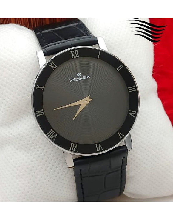Xenlex Leather Strap Men's Dress Watch (DZ16308)
