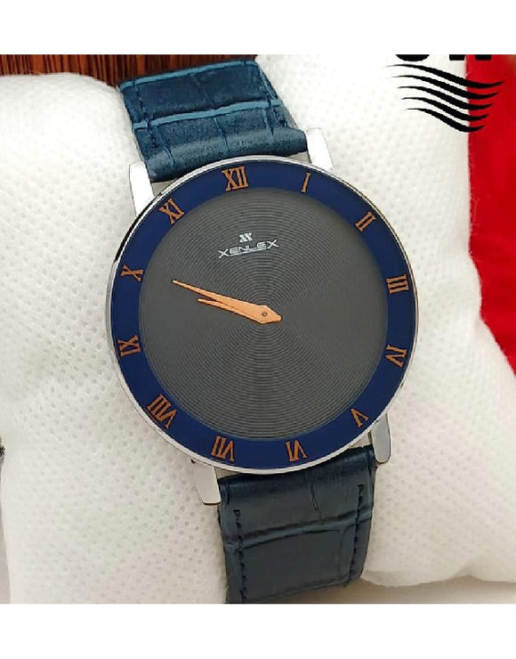 Xenlex Leather Strap Men's Dress Watch (DZ16310)