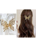 Elegant Butterfly Shaped Hair Clip - Golden (DZ16460)