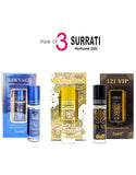 Pack of 3 Surrati Perfumes Oils (DZ16528)