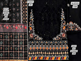 Heavy Sequins Embroidered Lawn Dress 2024 with Emb. Brochia Dupatta (DZ17076)