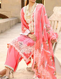 Heavy Embroidered Lawn Dress 2024 with Emb. Brochia Dupatta (DZ17077)