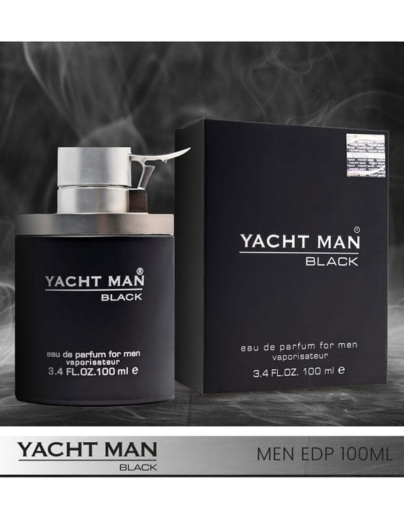 Yacht Man Black EDP Perfume 100ml (DZ17372)