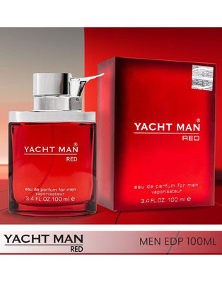 Yacht Man Red EDP Perfume 100ml (DZ17376)