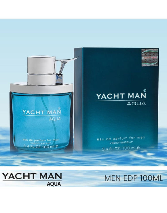 Yacht Man Aqua EDP Perfume 100ml (DZ17380)