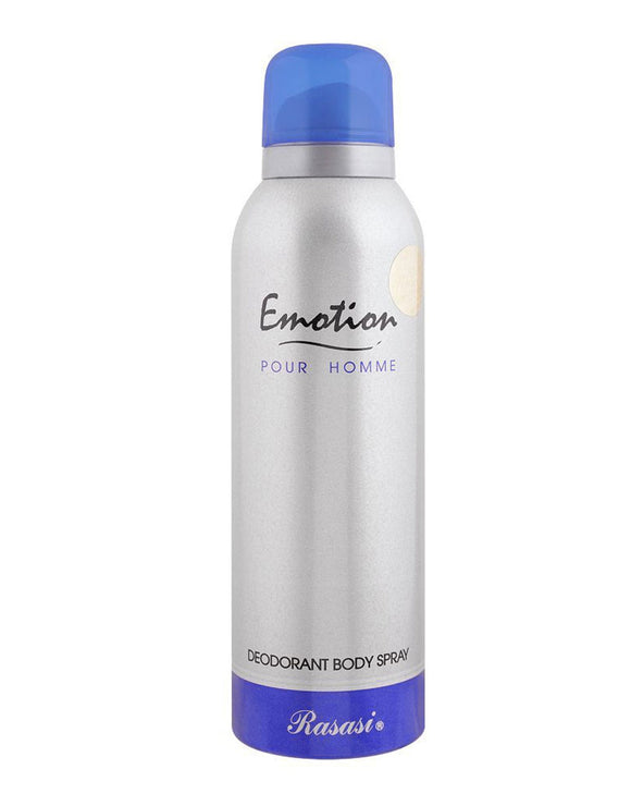 Original Rasasi Emotion For Men Deodorant Body Spray - 200 ML (DZ17473)