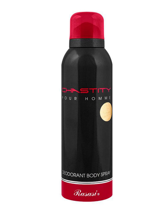 Original Rasasi Chastity For Men Deodorant Body Spray - 200 ML (DZ17476)