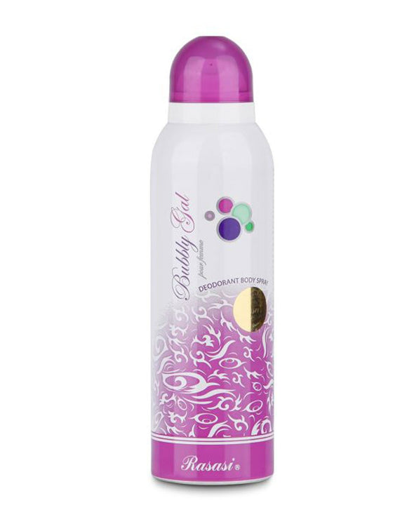 Original Rasasi Bubbly Gal Deodorant Body Spray - 200 ML (DZ17490)