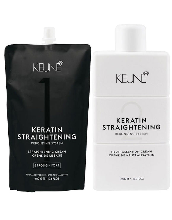 Keune Keratin Straightening Rebonding System Set, Strong (DZ17574)