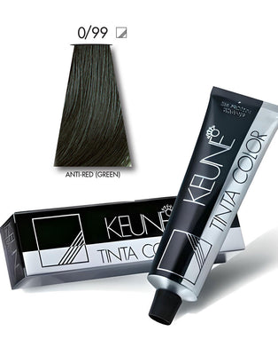 Keune Tinta Hair Color Anti Red (Green) 0/99 (DZ17690)