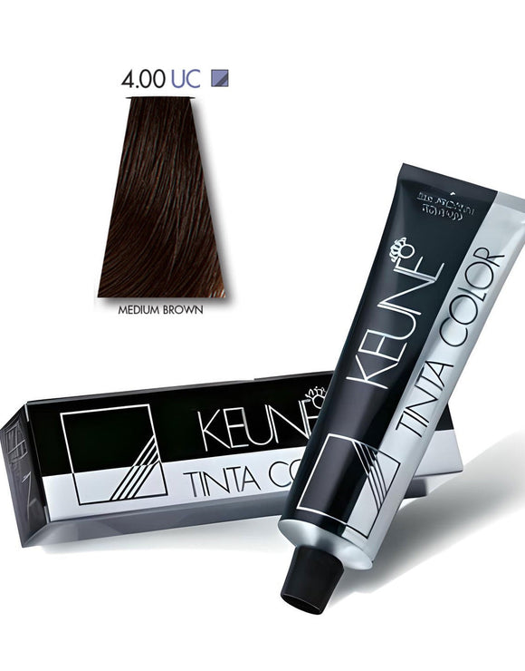 Keune Tinta Hair Color 4.00 Medium Brown (DZ17696)