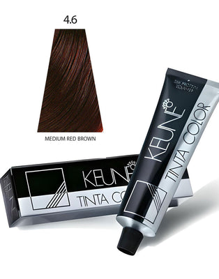 Keune Tinta Hair Color 4.6 Medium Red Brown (DZ17699)