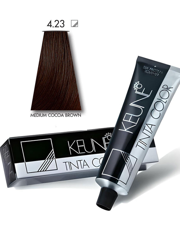 Keune Tinta Hair Color 4.23 Medium Cocoa Brown (DZ17703)