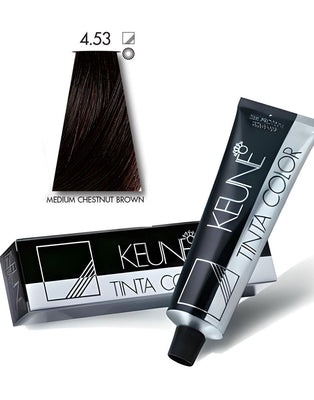 Keune Tinta Hair Color 4.53 Medium Chestnut Brown (DZ17707)