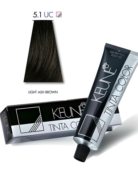 Keune Tinta Hair Color 5.1 Ultimate Cover Light Ash Brown (DZ17712)