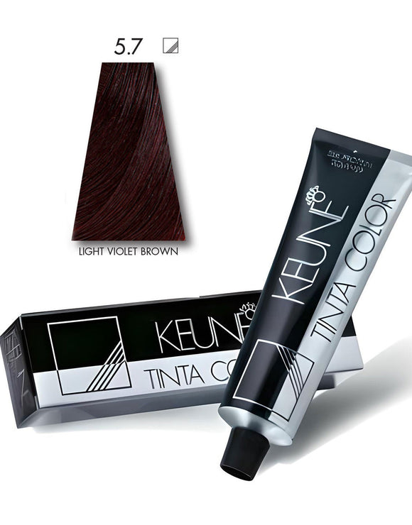 Keune Tinta Hair Color 5.7 Light Violet Brown (DZ17717)