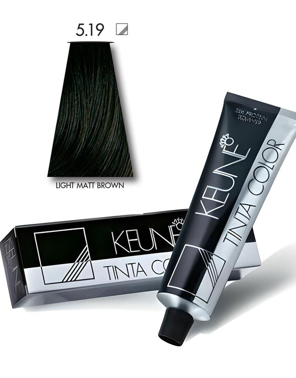 Keune Tinta Hair Color 5.19 Light Matt Brown (DZ17719)