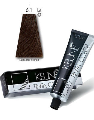 Keune Tinta Hair Color 6.1 Dark Ash Blonde (DZ17728)