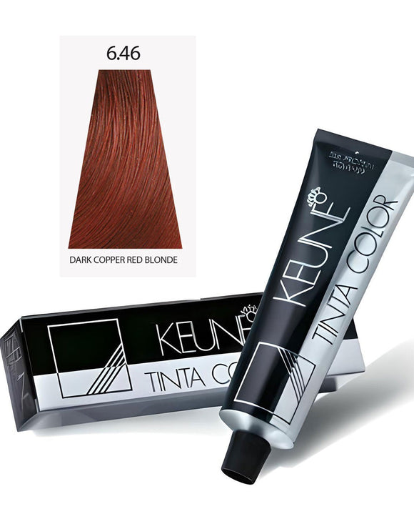 Keune Tinta Hair Color 6.46 Dark Copper Red Blonde (DZ17740)