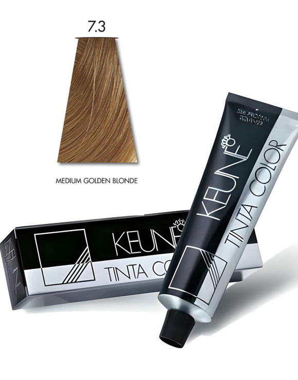 Keune Tinta Hair Color 7.3 Medium Golden Blonde (DZ17747)