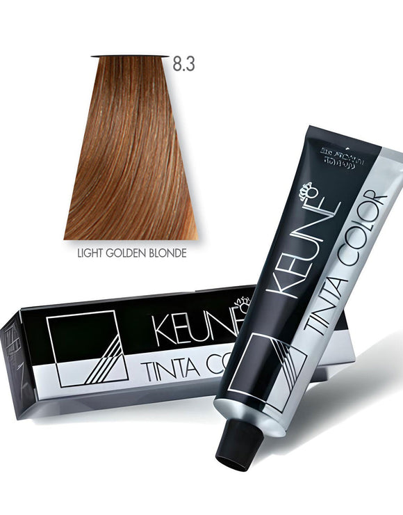 Keune Tinta Hair Color 8.3 Light Golden Bonde (DZ17762)