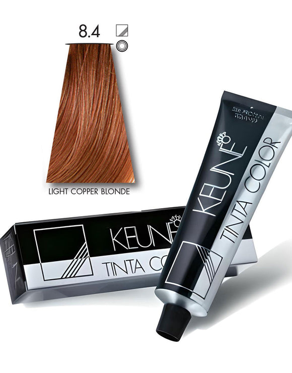 Keune Tinta Hair Color 8.4 Light Copper Blonde (DZ17763)