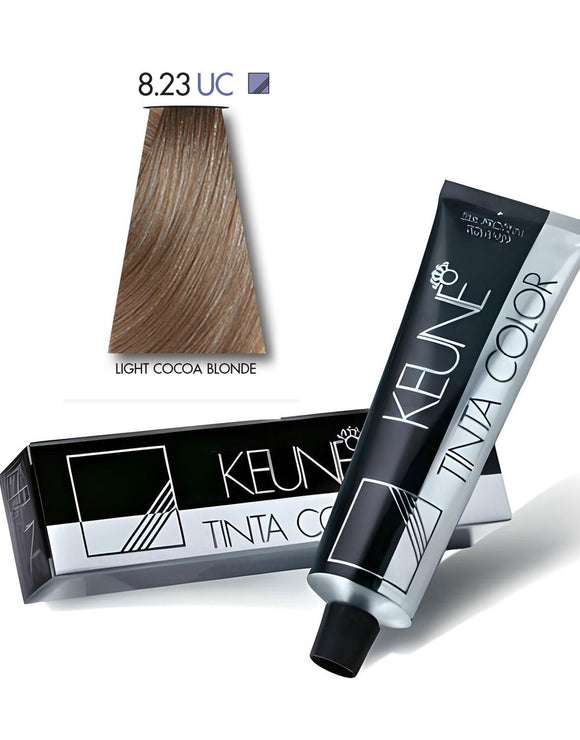 Keune Tinta Hair Color 8.23 UC Light Cocoa Blonde (DZ17767)