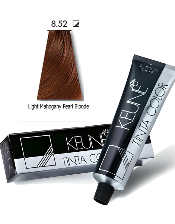 Keune Tinta Hair Color 8.52 Light Mahogany Pearl Blonde (DZ17771)