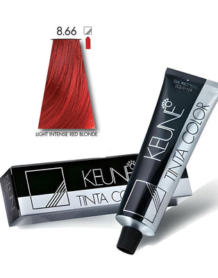 Keune Tinta Hair Color 8.66 Light Intense Red Blonde (DZ17772)