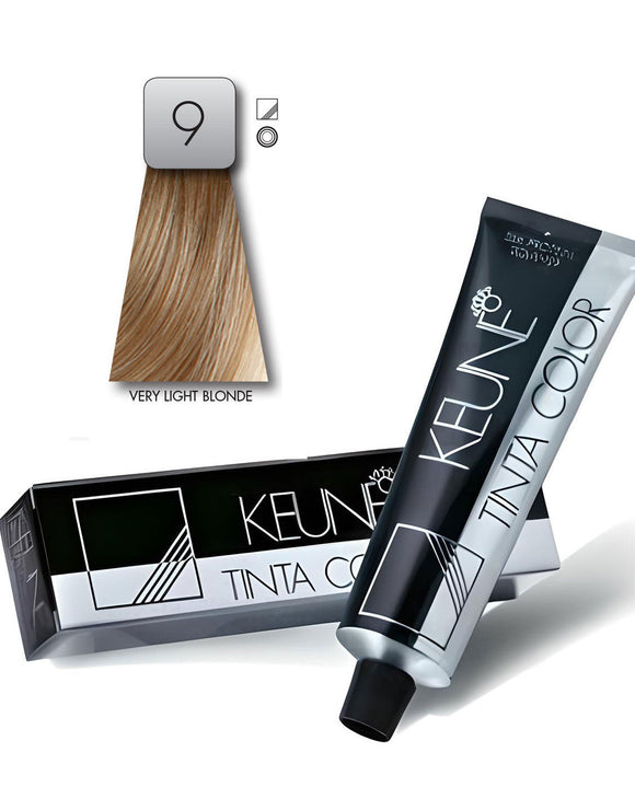 Keune Tinta Hair Color 9 Very Light Blonde (DZ17784)