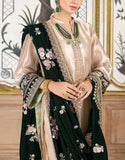 Heavy Embroidered Masoori Bridal Suit with Luxury Velvet Shawl (DZ17827)