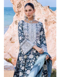 Elegant Embroidered Lawn Dress with Printed Lawn Dupatta (DZ17890)