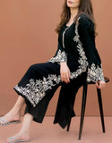 Elegant 2-Piece Embroidered Summer Lawn Dress (DZ17920)