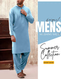 Unstitched Men's Wash n Wear Shalwar Kameez Suit (DZ17955)