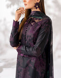 All-Over Print Embroidered EID Lawn Suit with Silk Dupatta (DZ17982)