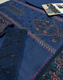 Heavy Panel Embroidered EID Lawn Dress with Chiffon Dupatta (DZ17985)