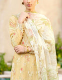 All-Over Print Embroidered EID Lawn Dress 2025 with Chiffon Dupatta (DZ17994)