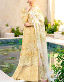 All-Over Print Embroidered EID Lawn Dress 2025 with Chiffon Dupatta (DZ17994)